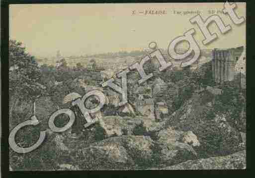 Ville de FALAISE Carte postale ancienne