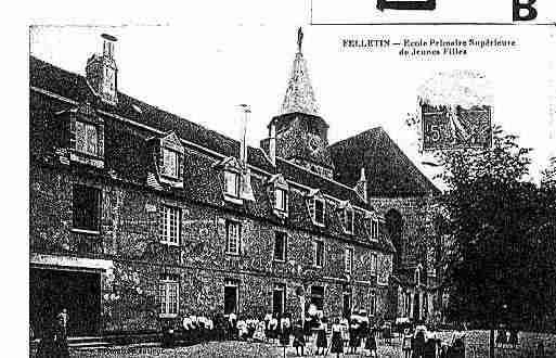 Ville de FELLETIN Carte postale ancienne