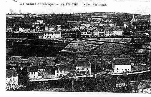 Ville de FELLETIN Carte postale ancienne