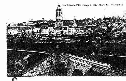 Ville de FELLETIN Carte postale ancienne