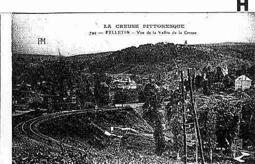 Ville de FELLETIN Carte postale ancienne