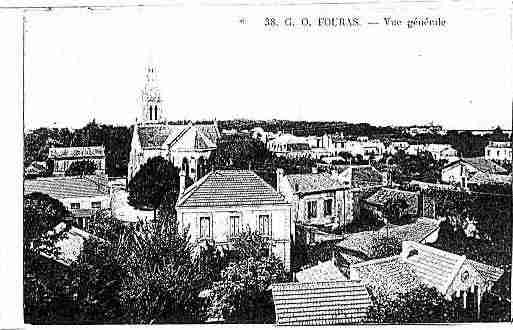 Ville de FOURAS Carte postale ancienne