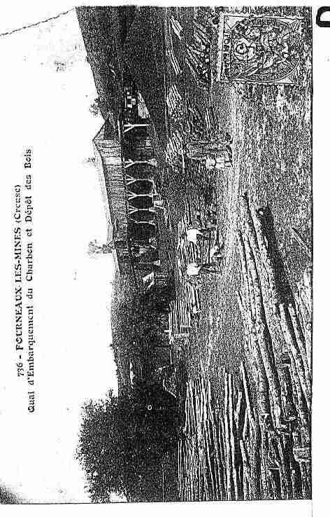 Ville de FOURNEAUXLESMINES Carte postale ancienne