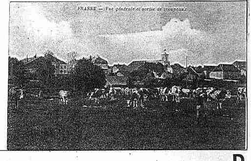 Ville de FRASNE Carte postale ancienne