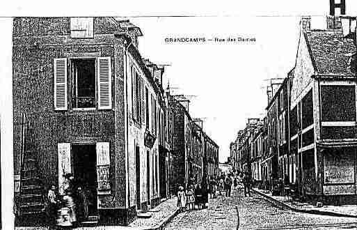 Ville de GRANDCAMPMAISY Carte postale ancienne