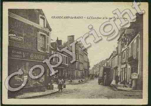 Ville de GRANDCAMPMAISY Carte postale ancienne