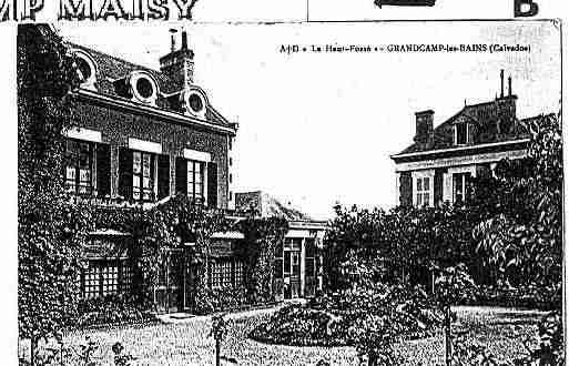 Ville de GRANDCAMPMAISY Carte postale ancienne