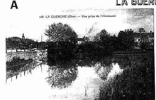 Ville de GUERCHESURL\'AUBOIS(LA) Carte postale ancienne