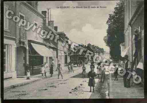 Ville de GUERCHESURL\'AUBOIS(LA) Carte postale ancienne