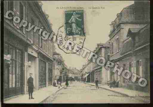 Ville de GUERCHESURL\'AUBOIS(LA) Carte postale ancienne