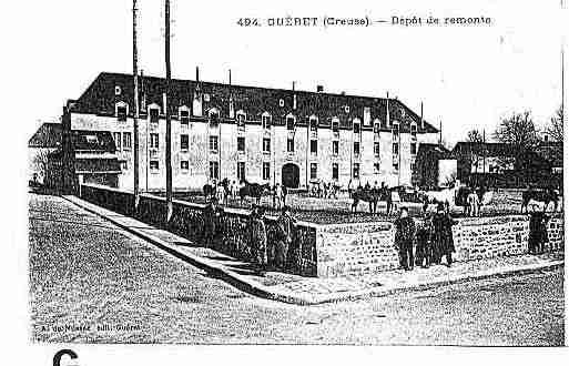 Ville de GUERET Carte postale ancienne