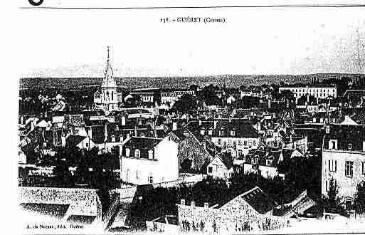 Ville de GUERET Carte postale ancienne