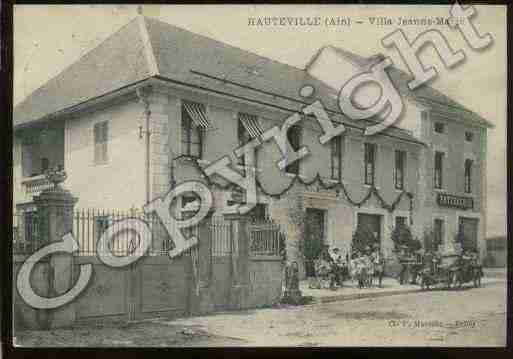 Ville de HAUTEVILLELOMPNES Carte postale ancienne