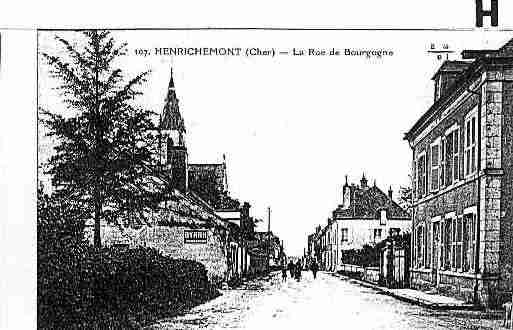 Ville de HENRICHEMONT Carte postale ancienne