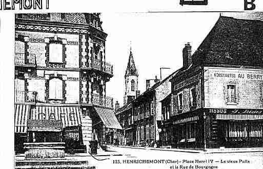 Ville de HENRICHEMONT Carte postale ancienne