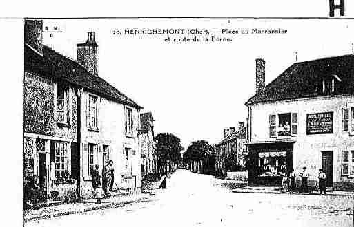 Ville de HENRICHEMONT Carte postale ancienne