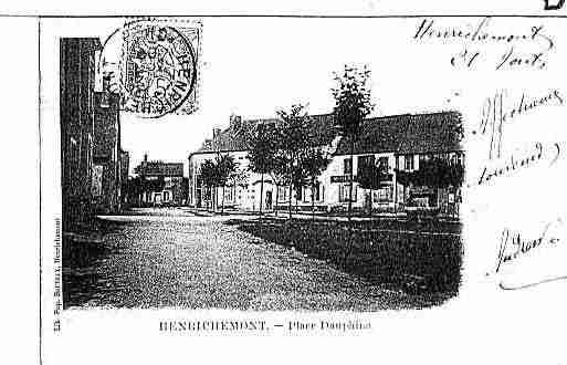 Ville de HENRICHEMONT Carte postale ancienne