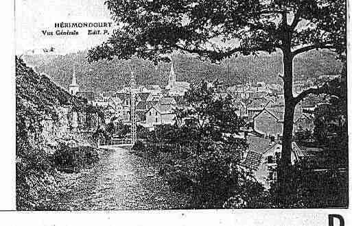 Ville de HERIMONCOURT Carte postale ancienne