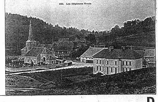 Ville de HOPITAUXNEUFS(LES) Carte postale ancienne