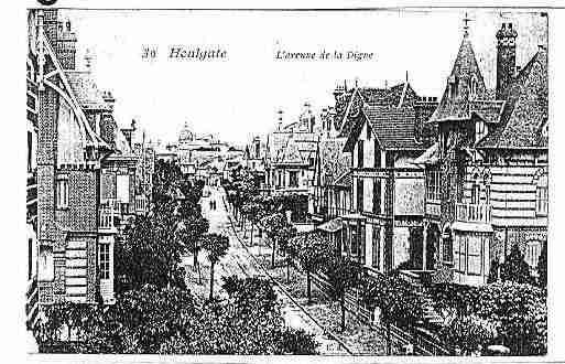 Ville de HOULGATE Carte postale ancienne