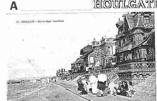 Ville de HOULGATE Carte postale ancienne