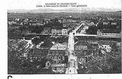 Ville de ISLESURLEDOUBS(L\') Carte postale ancienne