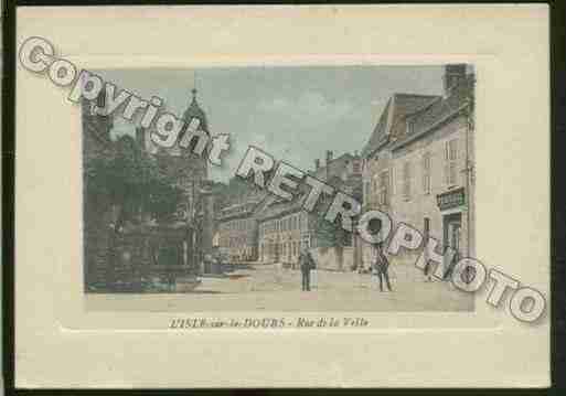 Ville de ISLESURLEDOUBS(L\') Carte postale ancienne