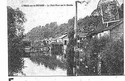 Ville de ISLESURLEDOUBS(L\') Carte postale ancienne