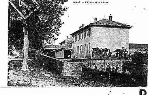 Ville de JAYAT Carte postale ancienne