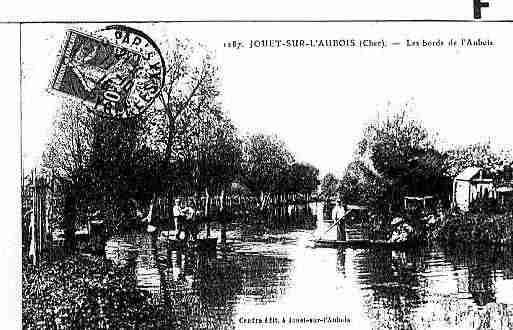 Ville de JOUETSURL\'AUBOIS Carte postale ancienne