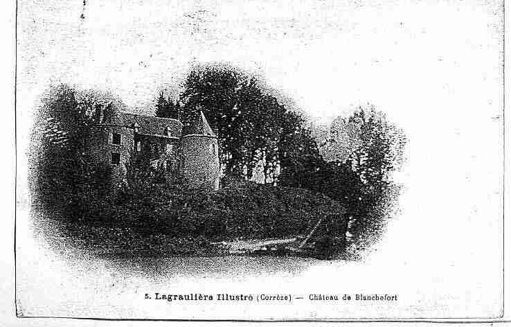 Ville de LAGRAULIERE Carte postale ancienne