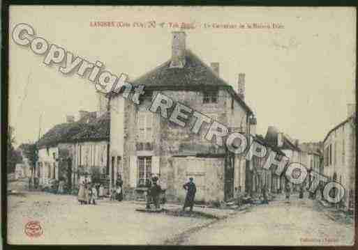 Ville de LAIGNES Carte postale ancienne