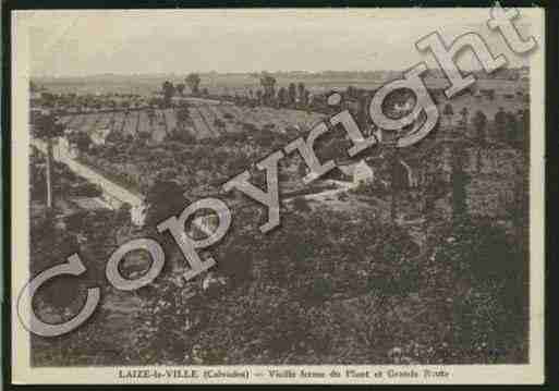 Ville de LAIZELAVILLE Carte postale ancienne