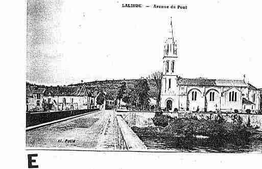 Ville de LALINDE Carte postale ancienne