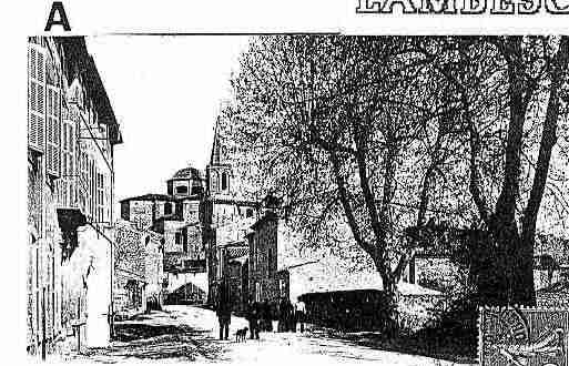 Ville de LAMBESC Carte postale ancienne