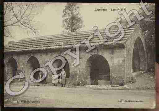 Ville de LAMBESC Carte postale ancienne