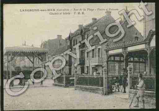 Ville de LANGRUNESURMER Carte postale ancienne