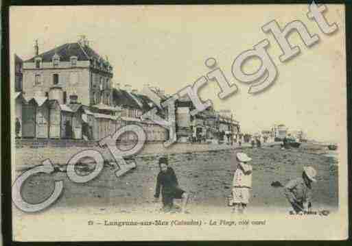 Ville de LANGRUNESURMER Carte postale ancienne