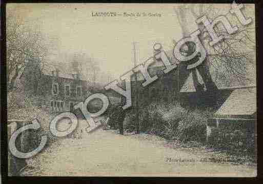 Ville de LASSOUTS Carte postale ancienne