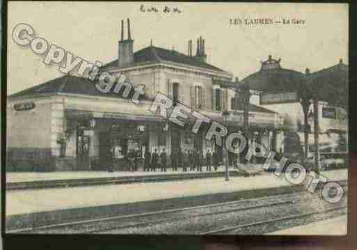 Ville de LAUMES(LES) Carte postale ancienne