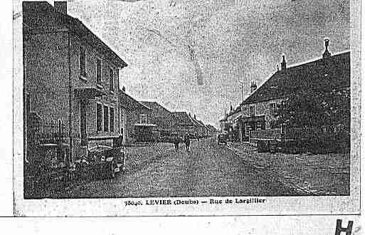 Ville de LEVIER Carte postale ancienne