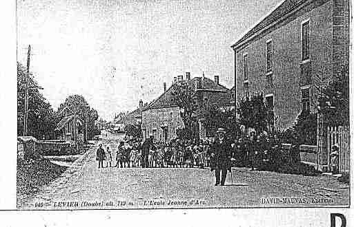 Ville de LEVIER Carte postale ancienne