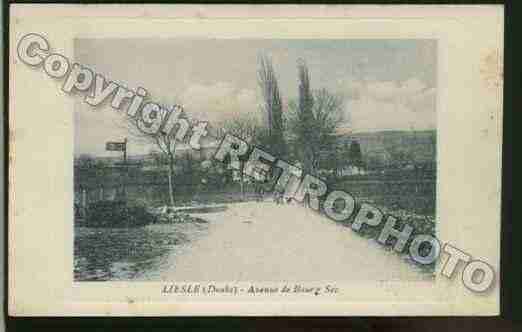 Ville de LIESLE Carte postale ancienne