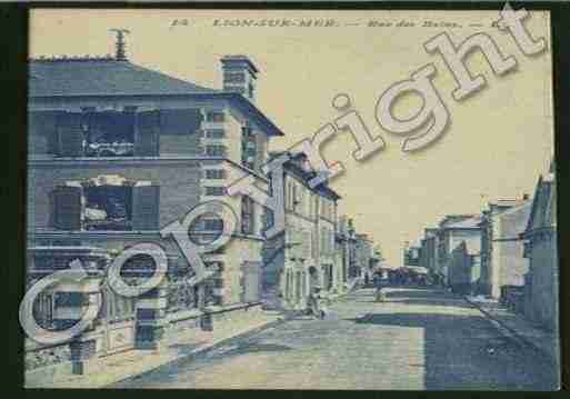 Ville de LIONSURMER Carte postale ancienne