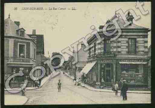 Ville de LIONSURMER Carte postale ancienne