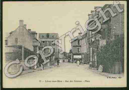 Ville de LIONSURMER Carte postale ancienne