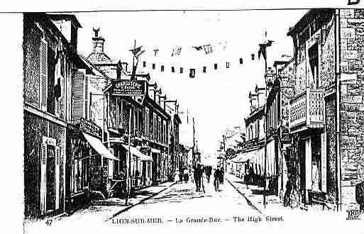 Ville de LIONSURMER Carte postale ancienne