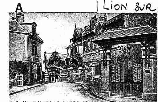 Ville de LIONSURMER Carte postale ancienne