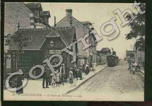 Ville de LIONSURMER Carte postale ancienne