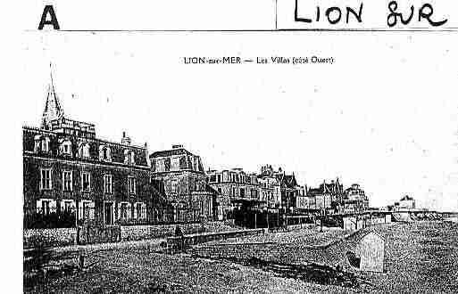 Ville de LIONSURMER Carte postale ancienne